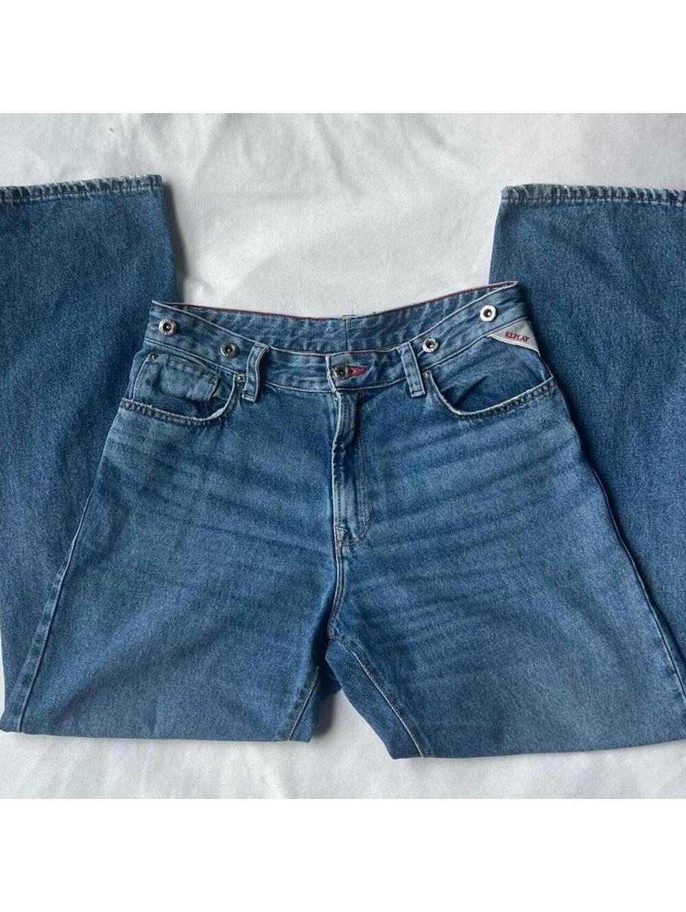 -VINTAGE THE REPLAY BLUE DENIM JEANS